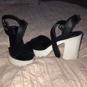 Forever 21 platform heels size 8-8.5